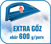 Tefal 600 g/perces gőzlöket